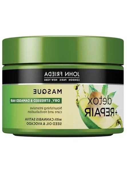 Besleyici Yeşil Çay ve Avokado Özlü Onarıcı Maske (250 ml) ürün görseli 1