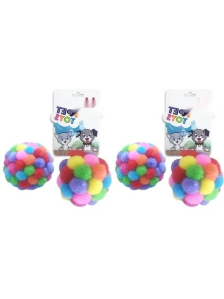 Kedi Aktiviteleri için Eğlenceli Top Oyuncakları 8 (2 Paket) ürün görseli 1