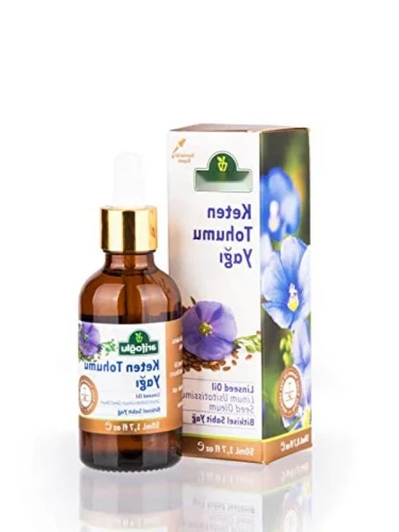 Doğal Keten Tohumu Yağı - Omega-3 Zengini 50ml ürün görseli 1