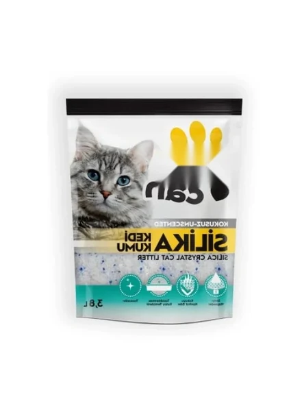 Silika Kristal Kedi Kumu - 5 Adet, 3.8 LT ürün görseli 1