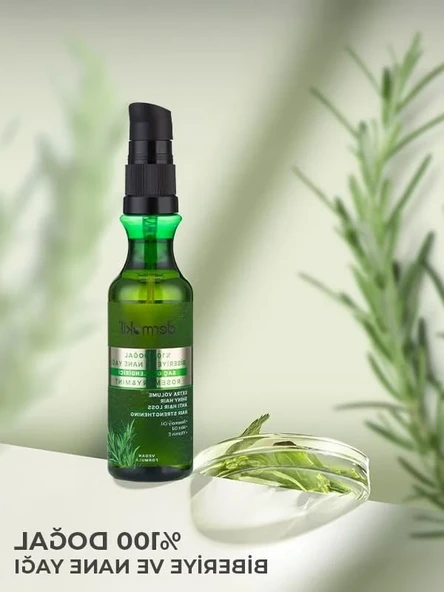 Biberiye Özlü Saç Bakım Yağı 75 ml - Resim 2