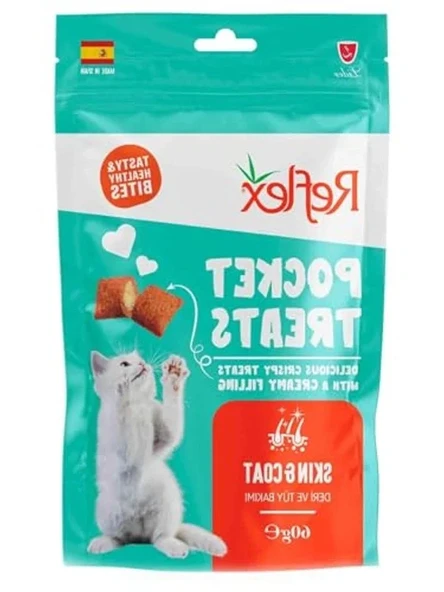 60 Gr Deri ve Tüy Bakımı Destekleyici Kedi Ödül Maması ürün görseli 1