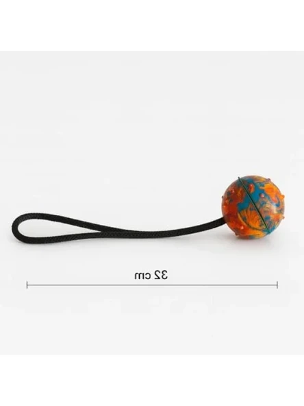İpli At Getir Kauçuk Topu - 7 cm - Resim 3