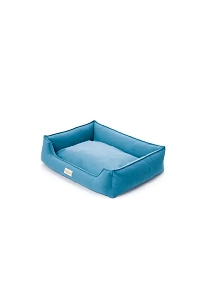Mavi Renkli Orta Boy Köpek Yatağı 70x90cm ürün görseli 1