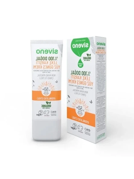 Doğal Yüz Güneş Kremi - Leke Karşıtı, SPF 50+, 30 ML ürün görseli 1
