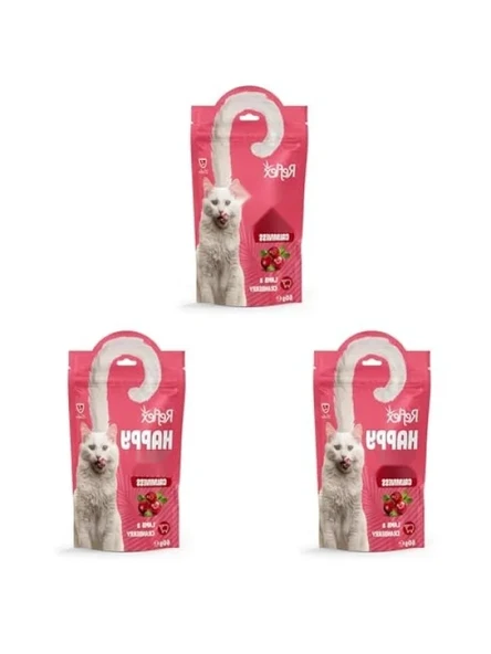 Sakinleşmeyi Destekleyici Kedi Ödül Maması - 60g 3'lü Paket ürün görseli 1