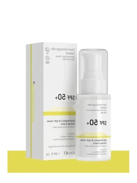 C Vitamini ve Centella İçeren SPF 50 Güneş Kremi - 50 ml ürün görseli 1