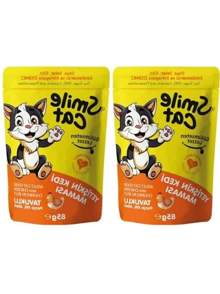 Kedi Tavuklu Konserve, 85 g (2 paket) ürün görseli 1