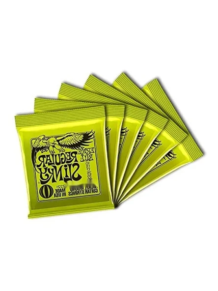 Elektrik Gitar Telleri - 6 Paket, 10-46 Kalınlık ürün görseli 1