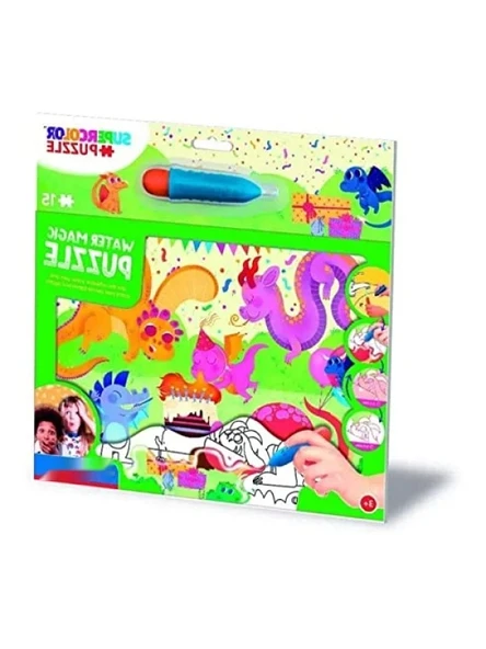 15 Parça Su Büyüsü Temalı Çocuk Puzzle Seti ürün görseli 1