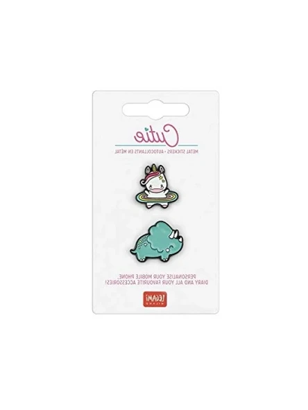 10 Parça Metal Unicorn Dekoratif Set - Resim 3