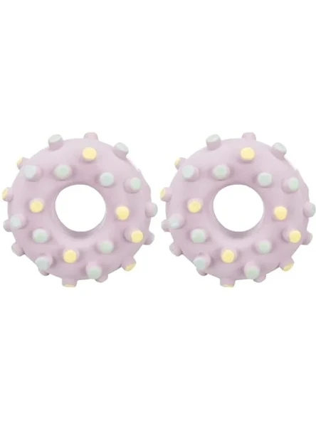 Yavru Köpekler İçin Mini Lateks Dambıl Oyuncak 10 cm (2 Paket) ürün görseli 1