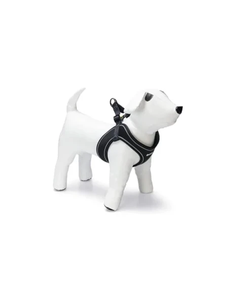 Neopren Köpek Göğüs Tasması, Siyah, M Boy, 41-46 cm Ayarlanabilir ürün görseli 1