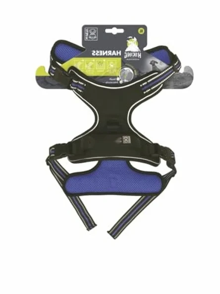 Ayarlanabilir Reflektörlü Soft Sırt Tasması - Mavi (XL) ürün görseli 1