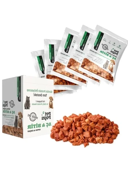 %100 Doğal Dana Ciğer Freeze Dry Kedi & Köpek Ödül Maması ürün görseli 1