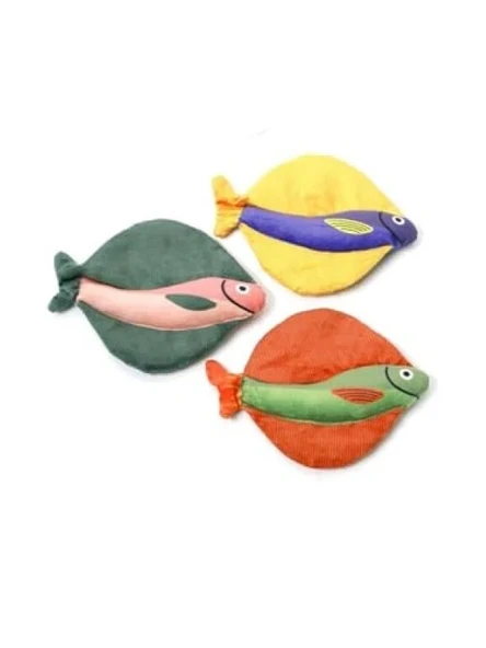 Glofish Peluş Kedi Oyuncağı 19x14 Cm ürün görseli 1