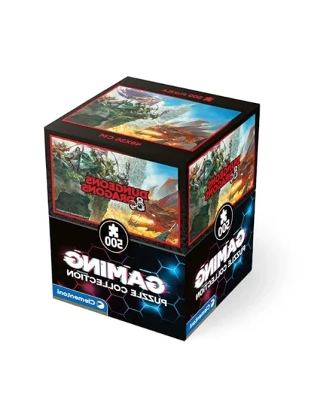 500 Parça Dungeons & Dragons Küp Puzzle ürün görseli 1