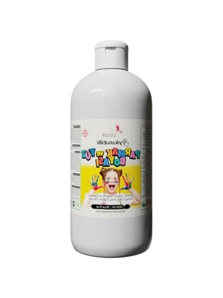 Beyaz Parmak Boyası, 500 gr ürün görseli 1