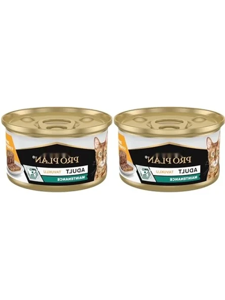 Yetişkin Tavuklu Kedi Konservesi 85 Gr 2'li Paket ürün görseli 1