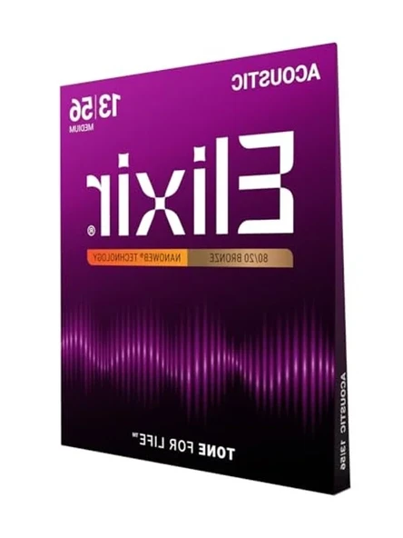 Akustik Gitar Teli Seti, Nanoweb Bronz, 11102 ürün görseli 1