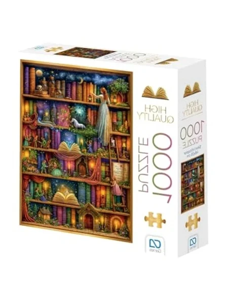 1000 Parça Profesyonel Hobi Puzzle - Sihirli Kitaplar ürün görseli 1