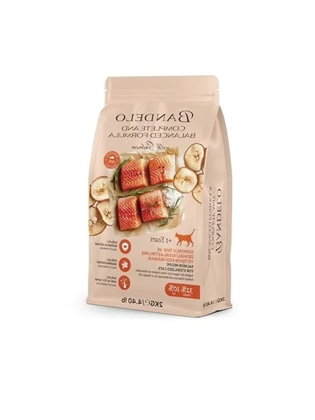2 Kg Kısırlaştırılmış Somonlu Yetişkin Kuru Kedi Maması, Besleyici ürün görseli 1