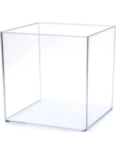 20x20x20 Cm 8 Lt Kapasiteli Seramik Betta Kabı ürün görseli 1