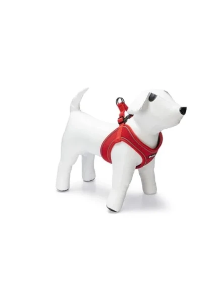Neopren Köpek Göğüs Tasması, Kırmızı, XS Boy, 30-35 cm Ayarlanabilir ürün görseli 1