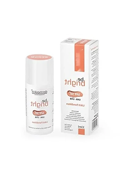 Yüksek Kapatıcılık ve SPF 50'li Likit Fondöten ürün görseli 1