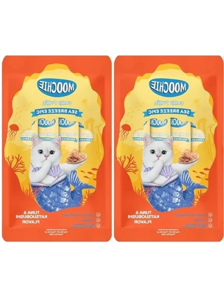Sıvı Kedi Ödülü Ton-Katsuobushi 15g 5'li Paket ürün görseli 1