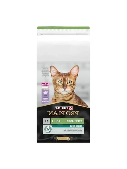 Pro Plan Kısırlaştırılmış Kediler için Hindili Kuru Mama 14kg ürün görseli 1