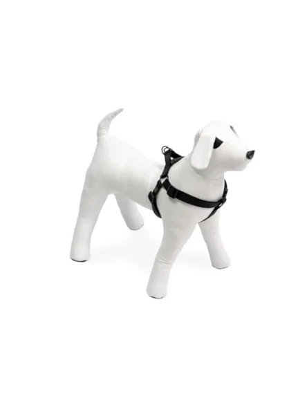 Kilitli Göğüs Tasma, S/M Boy, 35-60 cm, Siyah ürün görseli 1