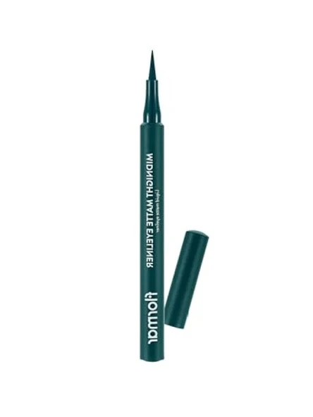 Yoğun Siyah Esnek Keçe Uçlu Eyeliner - Mat Bitiş ürün görseli 1