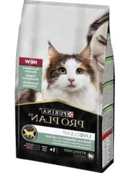 Purina Pro Plan Pro Plan Live Clear Sterilised Somonlu Kısırlaştırılmış Kedi Maması 1,4 Kg ürün görseli 1