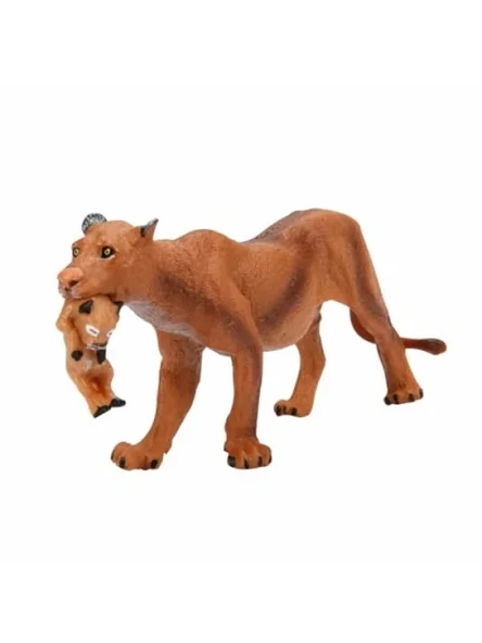 Vahşi Aslan Figürü - 12,5 cm ürün görseli 1