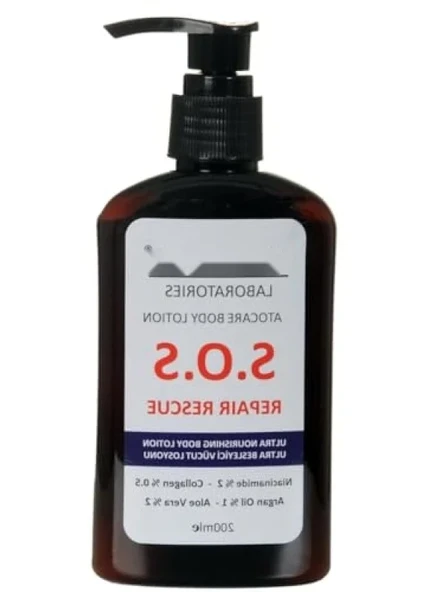 200ml Atopik Ciltler İçin Özel Vücut Losyonu - S.O.S Bakım ürün görseli 1