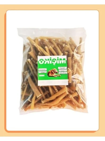 Doğal Kırık Burgu Çubuk Çiğneme Kemiği - 500 Gr ürün görseli 1