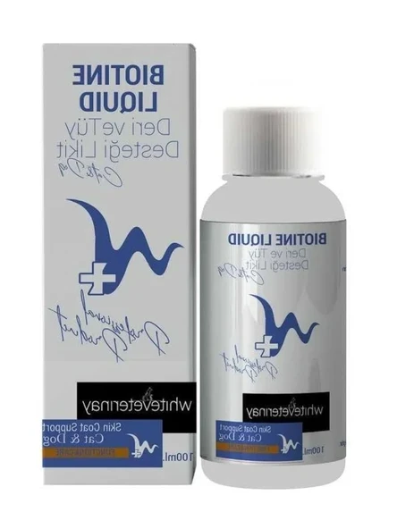 Biotine Sıvı (100 ML) - Kedi ve Köpekler için Deri ve Tüy Desteği ürün görseli 1