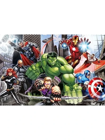 104 Maxi Parça Avengers Temalı Puzzle - Resim 2