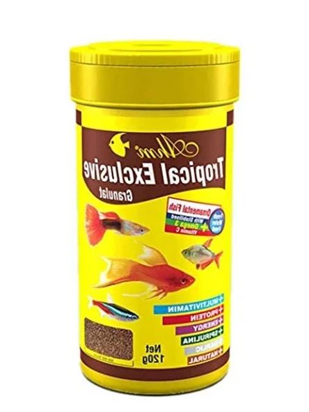 250 Ml Granulat Balık Yemi - Tropikal Balıklar İçin Özel ürün görseli 1