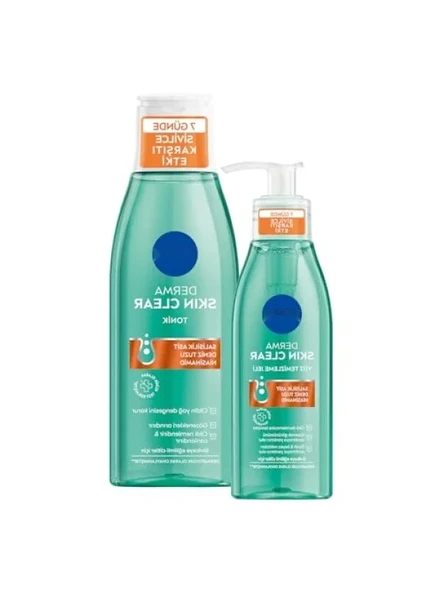 Sivilce Karşıtı Yüz Temizleme Jeli ve Tonik Seti - 150 ml + 200 ml ürün görseli 1
