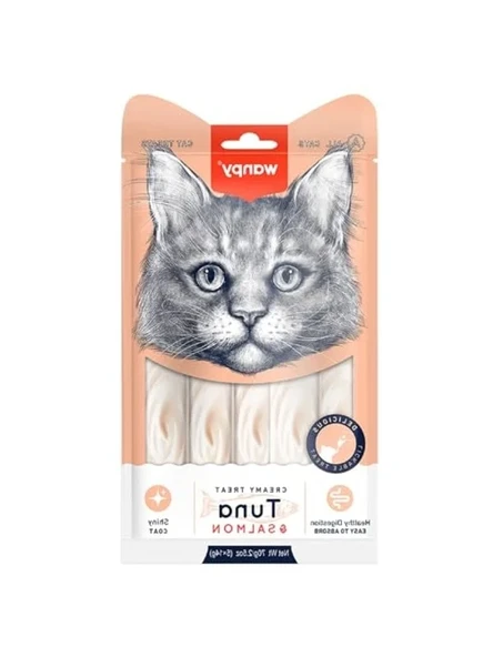 Ton Balığı&Somon 5x14 gr Likit Kedi Ödülü ürün görseli 1