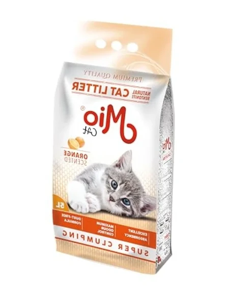 Portakal Kokulu Bentonit Kedi Kumu - 5 lt ürün görseli 1
