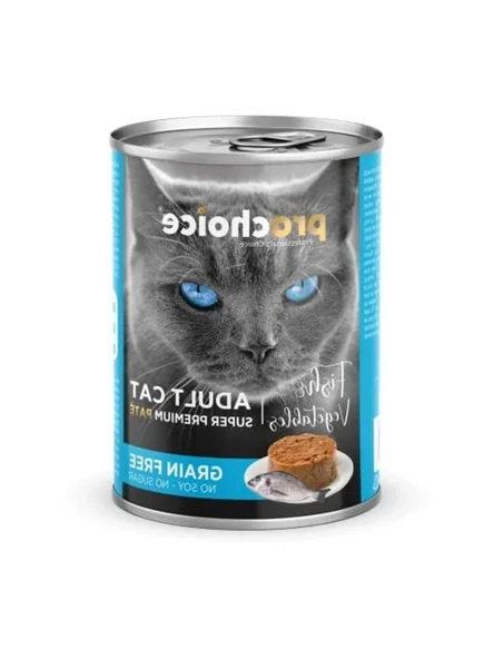 Tahılsız Balık Etli Kedi Maması 400 g, 12 Adet ürün görseli 1