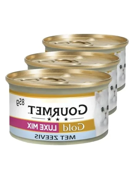 Yaş Kedi Maması – Çifte Lezzet Okyanus Balığı ve Sebzeler, 85 g (3 Paket) ürün görseli 1
