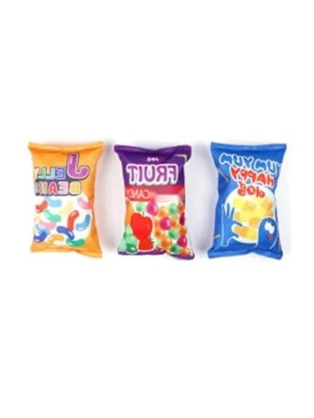 Hışırlı Şeker Torbası Köpek Oyuncağı - 23x15 cm ürün görseli 1
