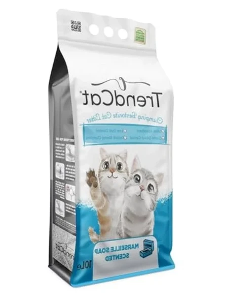 Topaklanan Tozsuz Kedi Kumu, Marsilya Kokulu, 10 Lt ürün görseli 1