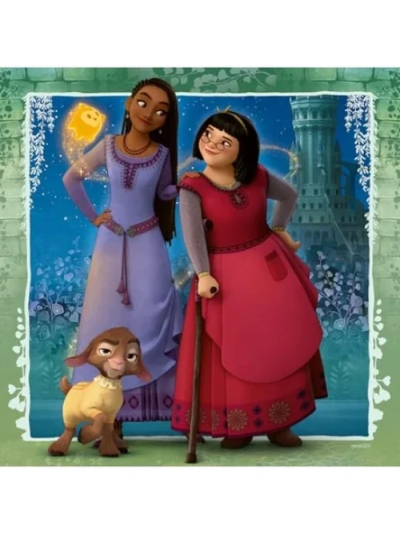 3 Adet 49 Parça Renkli Puzzle Seti - Resim 3