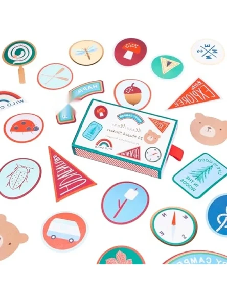 Eğlenceli Die-Cut Sticker Seti - 25 Adet ürün görseli 1