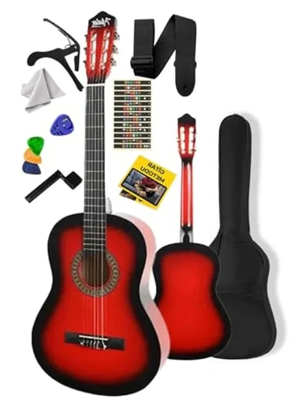 36 İnç Çocuk Gitarı için 8-12 Yaş Arası Tam Set ve Aksesuarlar ürün görseli 1